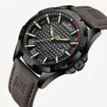 Naviforce 8023 Watch For Men- Coffee - Image 3
