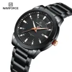 Naviforce 8029 Watch For Men - Black