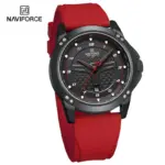 Naviforce 8031 Watch For Men - Full Red