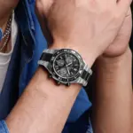 Naviforce 8049 Watch For Man - Silver Black - Image 2
