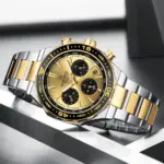 Naviforce 8049 Watch For Man - Sliver Gold