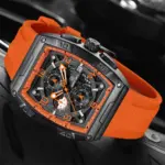 Naviforce 8052 Watch For Men- Orange - Image 2