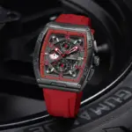 Naviforce 8052 Watch For Men- Red