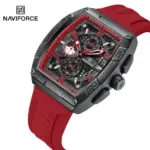 Naviforce 8052 Watch For Men- Red - Image 4