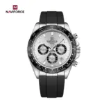Naviforce 8054 Watch For Men-White