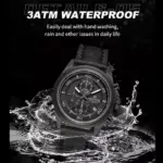 Naviforce 8075 Watch For Men-Black - Image 3