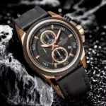 Naviforce 8075 Watch For Men-Black Rose - Image 2