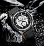 Naviforce 8075 Watch For Men-Black White - Image 2