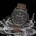 Naviforce 8075 Watch For Men-Dark Brown Black - Image 4