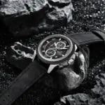 Naviforce 8075 Watch For Men- Silver Black - Image 3