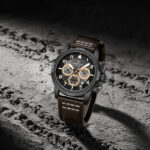 Naviforce 8077 Watch For Men - Black Coffee - Image 2