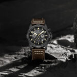 Naviforce 8077 Watch For Men - Black Brown - Image 3