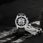 Naviforce 8077 Watch For Men - Silver Black - Image 2