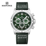 Naviforce 8077 Watch For Men - Green - Image 4