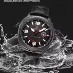 Naviforce 8078 Watch For Men-Black Red - Image 2