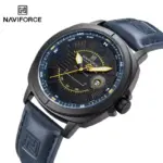 Naviforce 8078 Watch For Men-Blue - Image 2