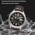 Naviforce 8078 Watch For Men-Coffee - Image 4