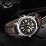 Naviforce 8078 Watch For Men-Coffee - Image 3