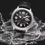 Naviforce 8078 Watch For Men- Silver Black - Image 3