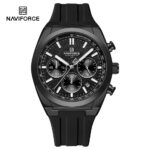 Naviforce 8080 Watch For Men - Black - Image 4