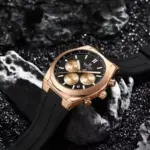 Naviforce 8080 Watch For Men - Black Rose - Image 2