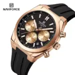 Naviforce 8080 Watch For Men - Black Rose