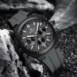 Naviforce 8080 Watch For Men - Black Gray - Image 3