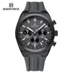 Naviforce 8080 Watch For Men - Black Gray - Image 4