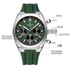 Naviforce 8080 Watch For Men - Green - Image 4