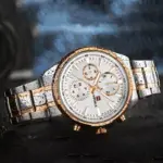 Naviforce 9089 Watch For Men - Rose Gold - Image 2