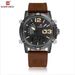 Naviforce 9095 Watch For Men - Brown Light
