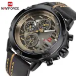 NAVIFORCE 9110 Military Watches for Men - Gray - Image 2