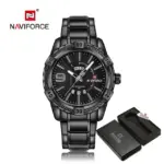 Naviforce 9117 Chain Watch For Men - Black - Image 2
