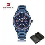 Naviforce 9117 Chain Watch For Men - Blue