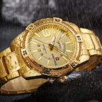 Naviforce 9117 CH Watch For Men- Golden - Image 4