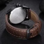 Naviforce 9124 Watch For Men - Black Brown - Image 3