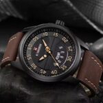 Naviforce 9124 Watch For Men - Black Brown - Image 2