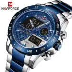 Naviforce 9171 Watch For Men-Blue - Image 3