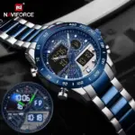 Naviforce 9171 Watch For Men-Blue - Image 2