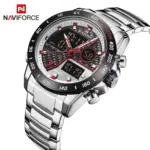 Naviforce 9171 Watch For Men-Silver - Image 4