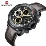 Naviforce 9197 L Watch For Watch – DarkBrown Black