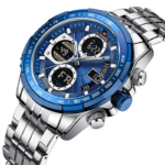 Naviforce 9197 CH Watch For Watch–Blue - Image 2