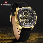 Naviforce 9197 L Watch For Watch – Black Gold - Image 2