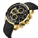 Naviforce 9197 L Watch For Watch – Black Gold