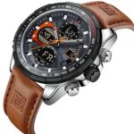 Naviforce 9197 L Watch For Watch–Brown Black - Image 3