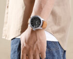Naviforce 9202L Men's Leather Watch - Brown Light - Image 3