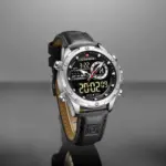 Naviforce 9208 Watch For Men-Silver Black - Image 4