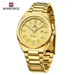 Naviforce 9212 Watch For Men - Gold