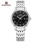 Naviforce 9228 Watch For Women - Silver Black