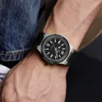 Naviforce 9233 Watch For Men-Silver Black - Image 2